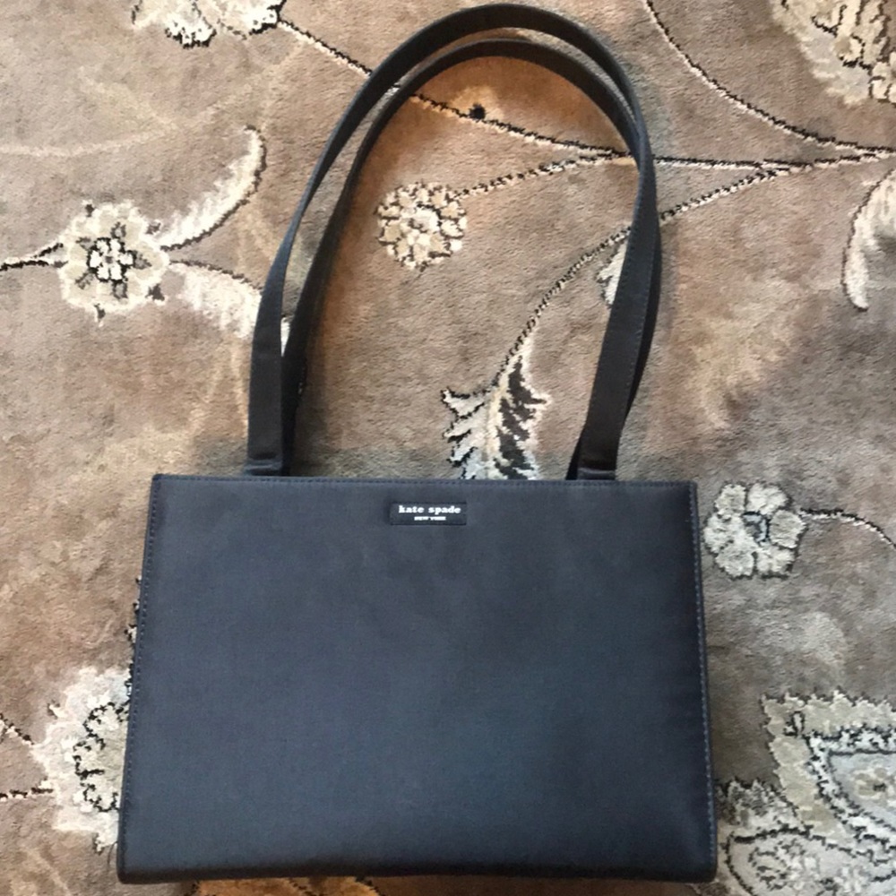 Kate Spade Black Nylon Purse w/Matching Wallet